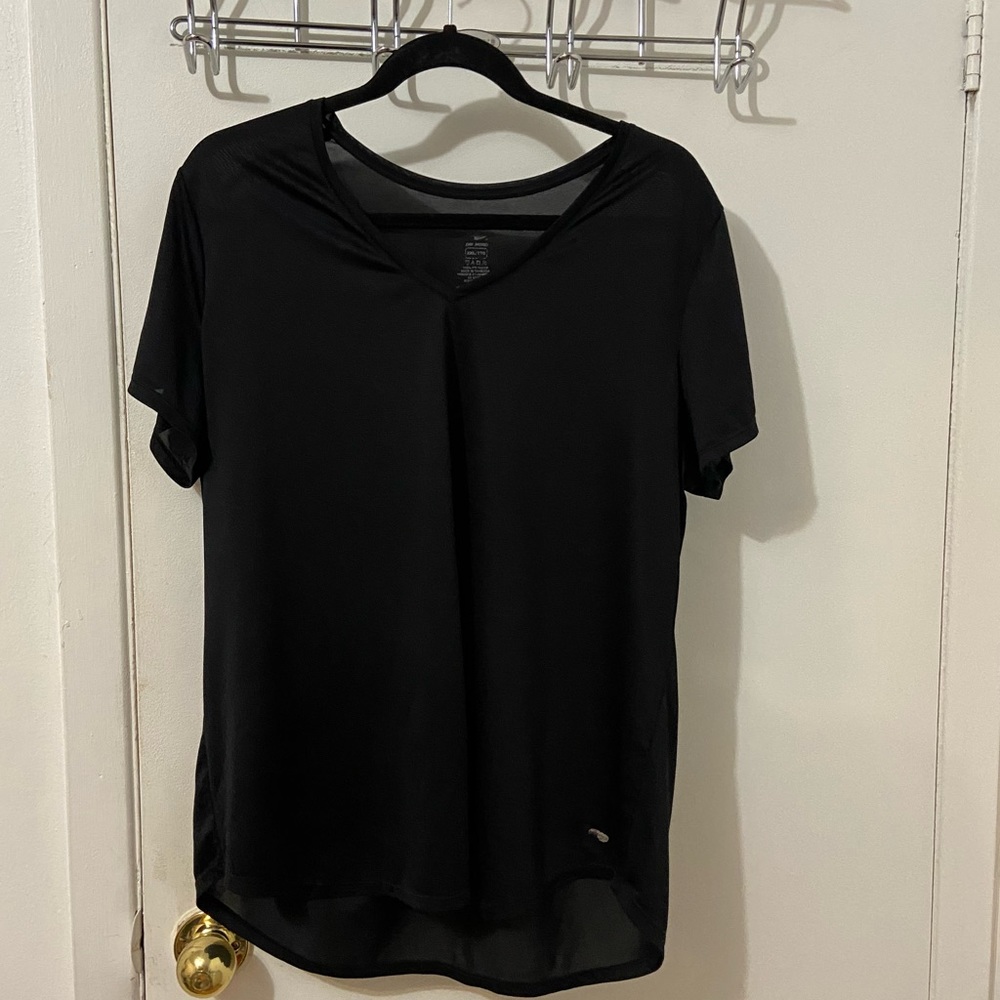 Black Athletic T shirt